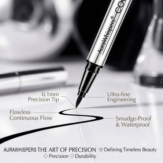 Final Day: Buy 1 Get 1 Free |Aurawhispers Effortless Precision Eyeliner: Designed for Mature, Beautiful Eyes
