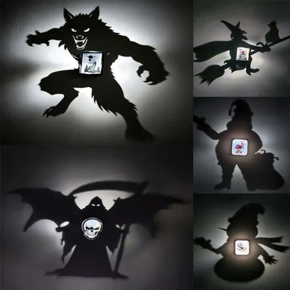 3D Halloween Shadow Lamp