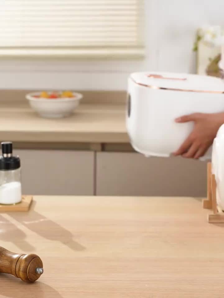 Yalulu Rice Cooker, Smart Electric Cooker, Touch Screen, Digital Display, 3L\u002F 101.44oz Capacity, Can Make, Porridge, Soup, 24-hour Timer And Keep Warm Function, Suitable For Home Use