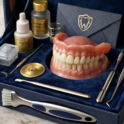 Newly upgraded second-generation YagooTM complete dentures