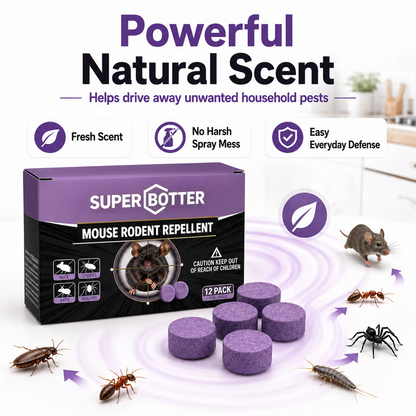 🔥70% OFF - 💊All-Natural Peppermint & Cinnamon Pest & Rodent Repellent Pucks