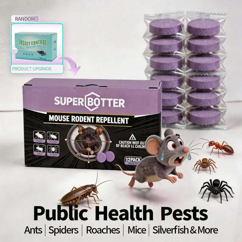 🔥70% OFF - 💊All-Natural Peppermint & Cinnamon Pest & Rodent Repellent Pucks