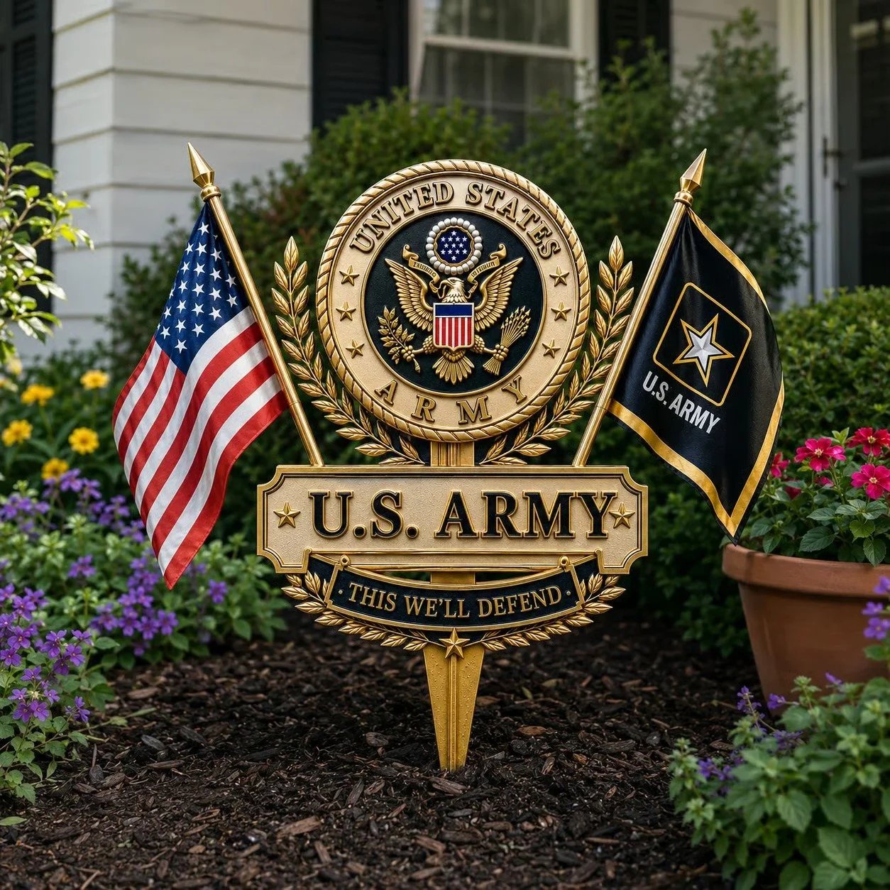 🎖️ Honor Marine Pride 🇺🇸 Semper Fidelis Tribute Garden Stake – 36% OFF Today + Buy 2 Free Shipping