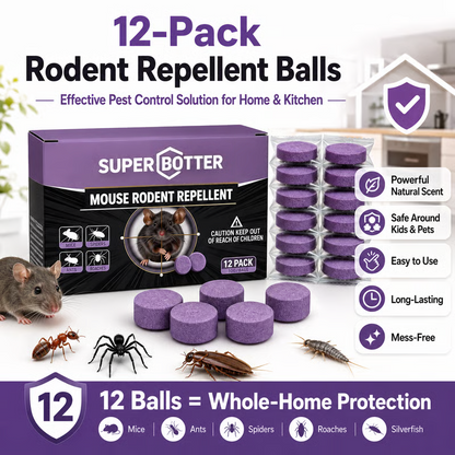 🔥70% OFF - 💊All-Natural Peppermint & Cinnamon Pest & Rodent Repellent Pucks