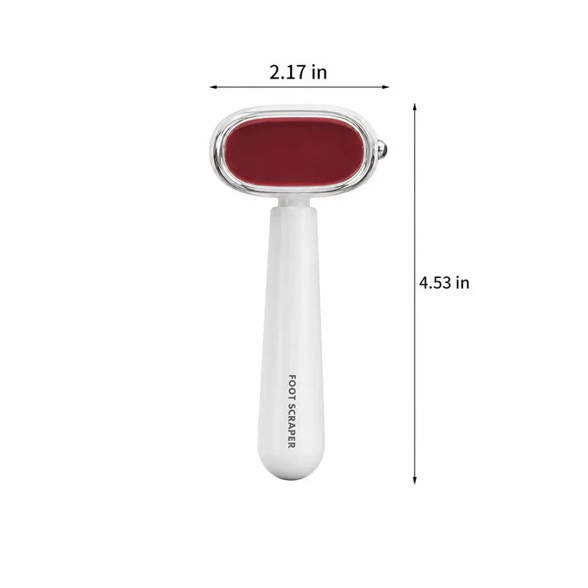 (🔥Free Gift Of Two Replacement Blades✨)Dual‑Sided Foot Callus Remover, Replaceable Stainless Steel Blade Foot Scraper 🦶