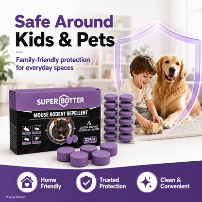🔥70% OFF - 💊All-Natural Peppermint & Cinnamon Pest & Rodent Repellent Pucks