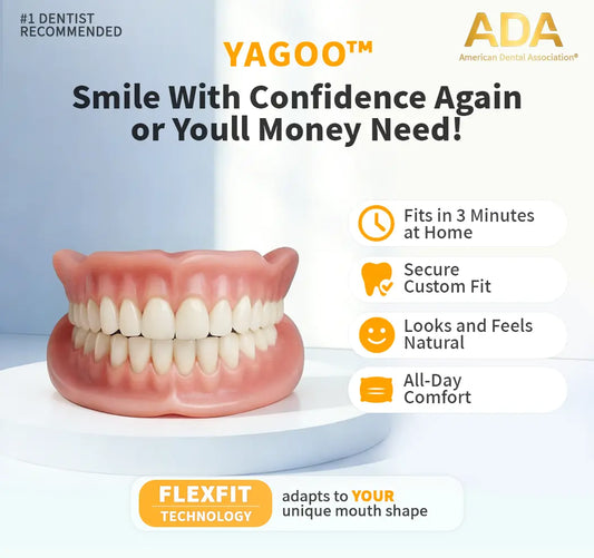 YAGOOTM Custom-Fit Full Functional Dentures