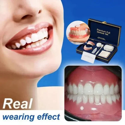 🌎Ends Today: 60% OFF! ⏰ Medical Full Denture with Strong Suctiond🦷Obtain American Dental Association (ADA) Certification