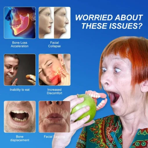 🌎Ends Today: 60% OFF! ⏰ Medical Full Denture with Strong Suctiond🦷Obtain American Dental Association (ADA) Certification