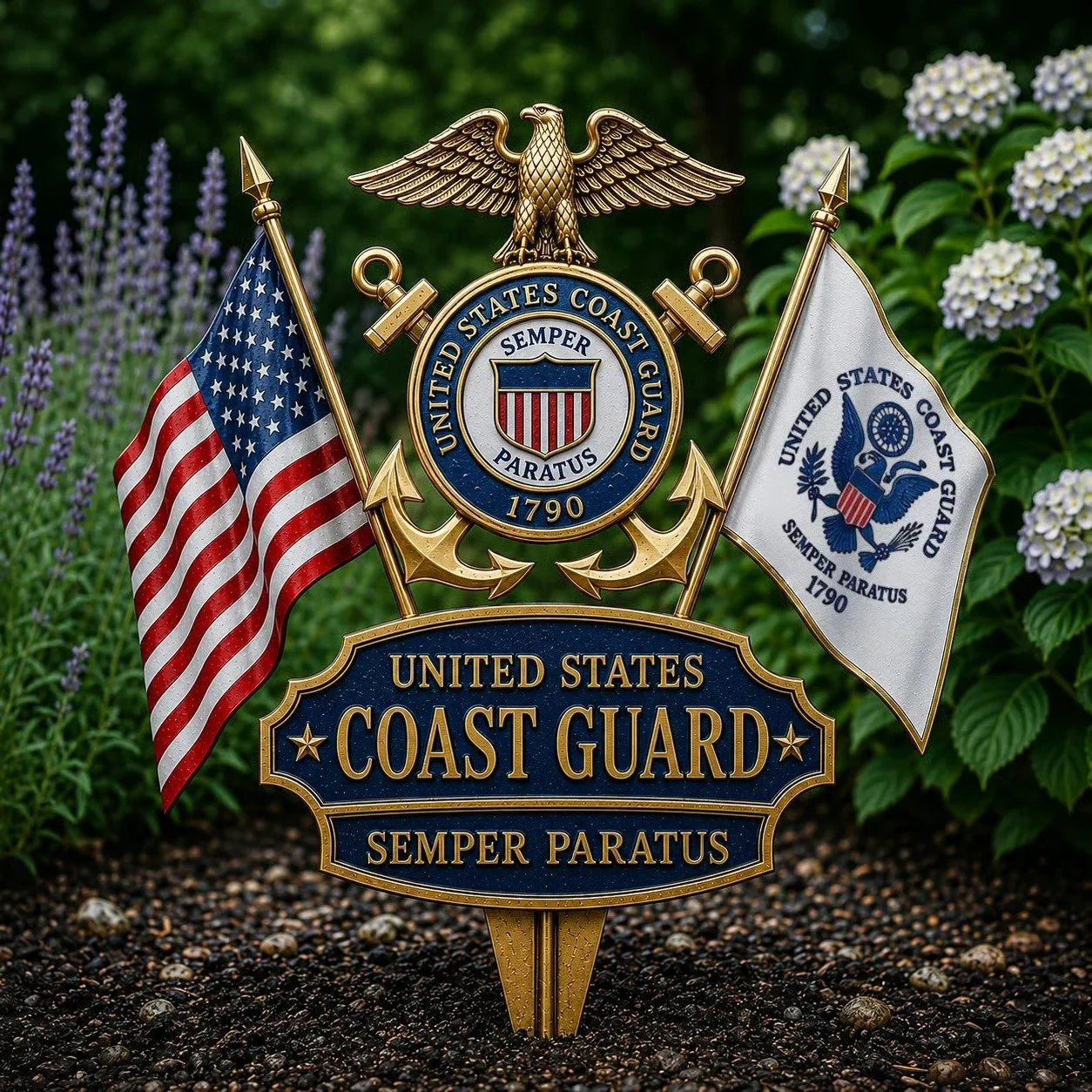 🎖️ Honor Marine Pride 🇺🇸 Semper Fidelis Tribute Garden Stake – 36% OFF Today + Buy 2 Free Shipping