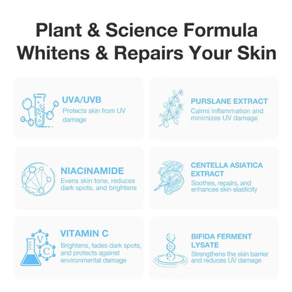 Water-Light Brightening Sunscreen Lotion – Niacinamide Infused