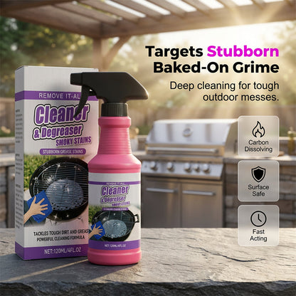 🔥⏰Buy 2 Get 1 Free⏳🔥Fast-Acting Heavy-Duty Grill Degreaser Spray🍢💦