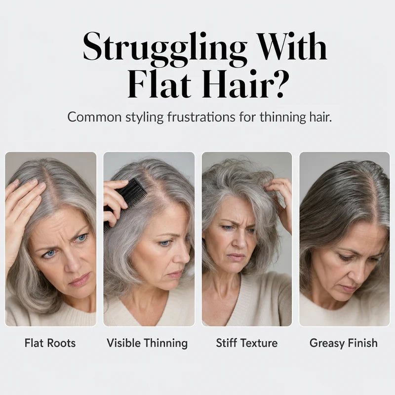 ⏳🔥LIMITED-TIME 50% OFF! ⏰Peach-Scented Volumizing & Setting Spray – Lightweight, Bouncy Hair & Long-Lasting Hold ✨