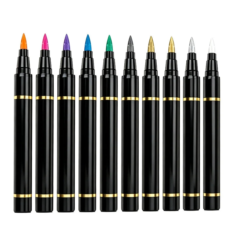 ✨ Glow Tattoo Pens – UV Neon Colors for Parties & Festivals, Waterproof & Easily Washable